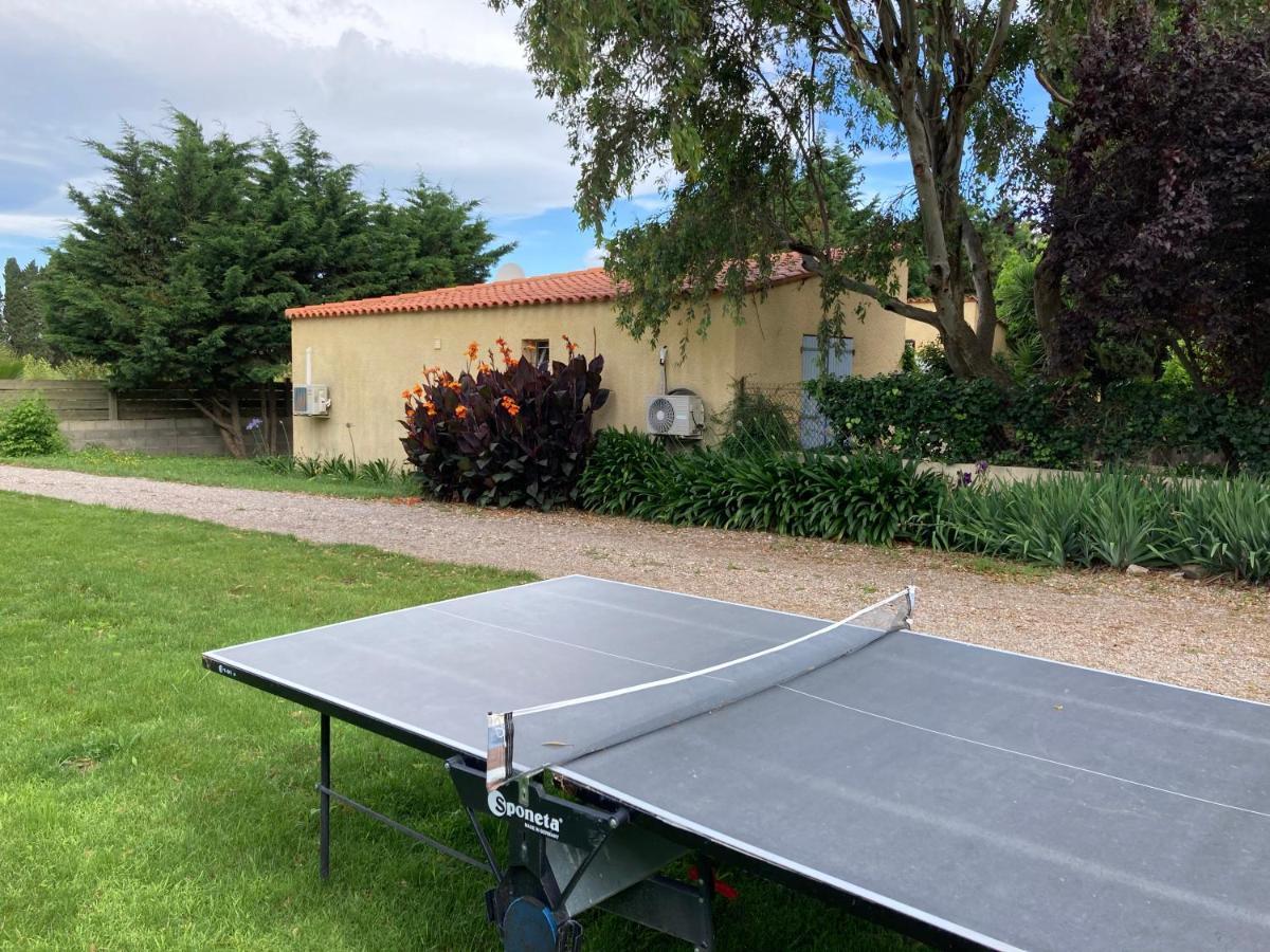 Mas De La Riviere Villa Villelongue-de-la-Salanque Eksteriør billede